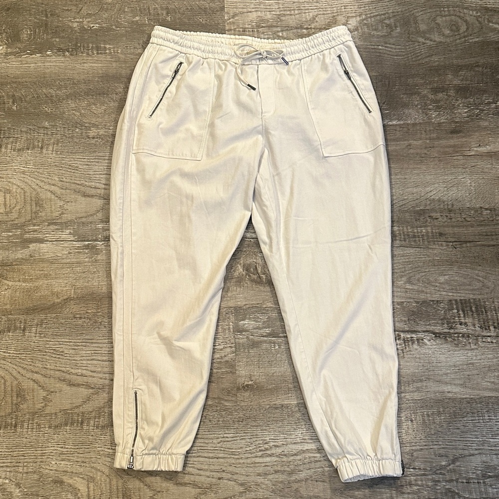 Athleta Women's Farallon White Jogger Pants Sz 16